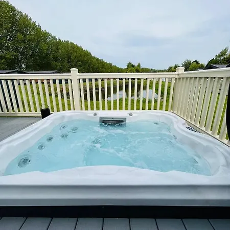 Pebble With Hot Tub York